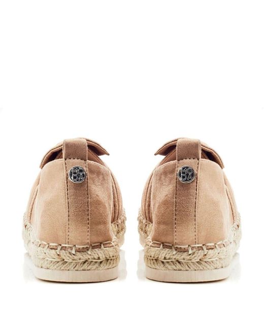 Moda In Pelle Natural Fionna Taupe Alcantara