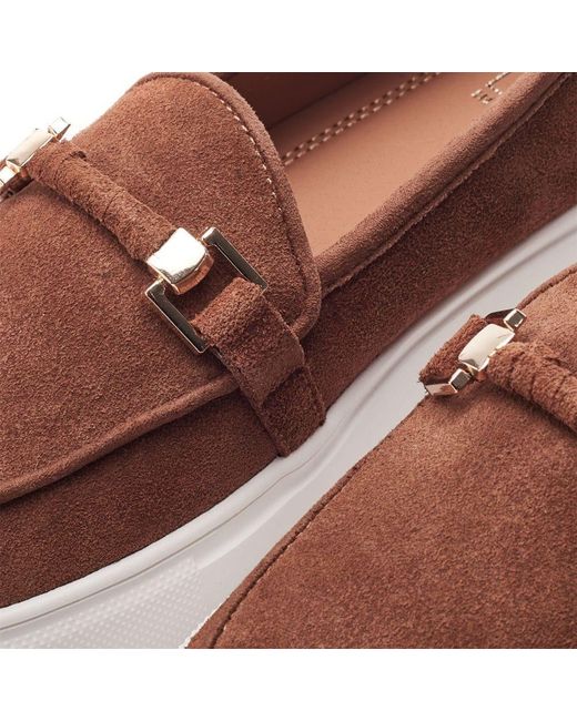 Moda In Pelle Red Ettala Suede