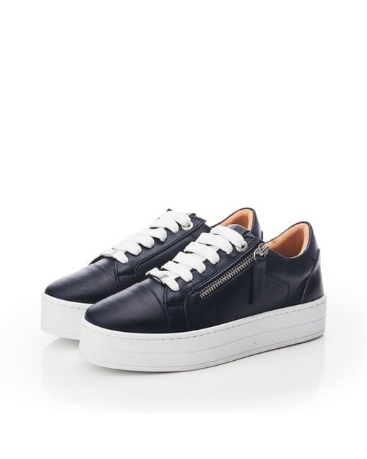 Moda In Pelle Blue Abbiy Leather