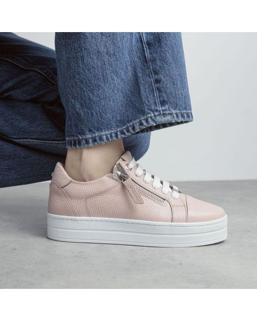 Moda In Pelle Pink Abbiy Leather