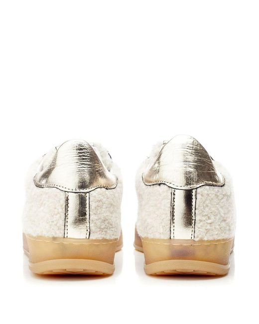 Moda In Pelle Natural Bennet Off Textile