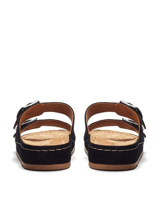 Shoon Blue Sh Elate Suede