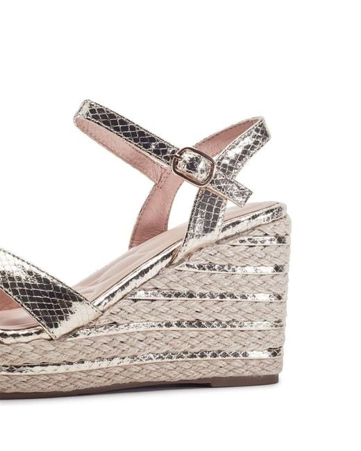 Moda In Pelle Metallic Maylia Snake Print