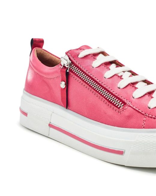 Moda In Pelle Pink Filician Leather