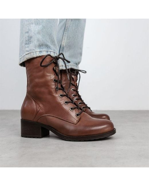 Moda In Pelle Brown Bezzy Leather