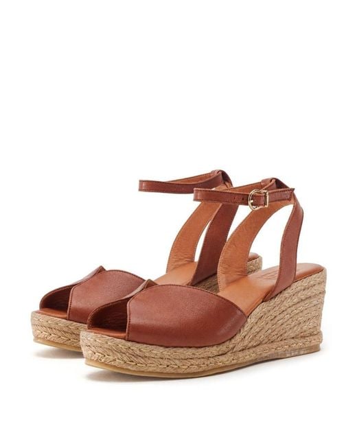 Moda In Pelle Brown Kiona Leather