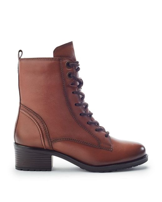 Moda In Pelle Brown Baker Leather