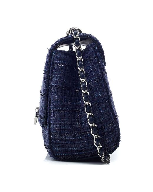 Moda In Pelle Blue Cheryl Bag Navy Textile