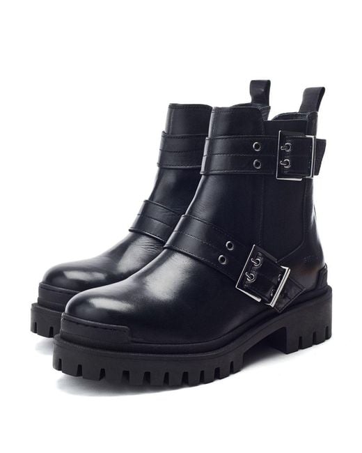 Shoon Blue Sh Ilroy Leather