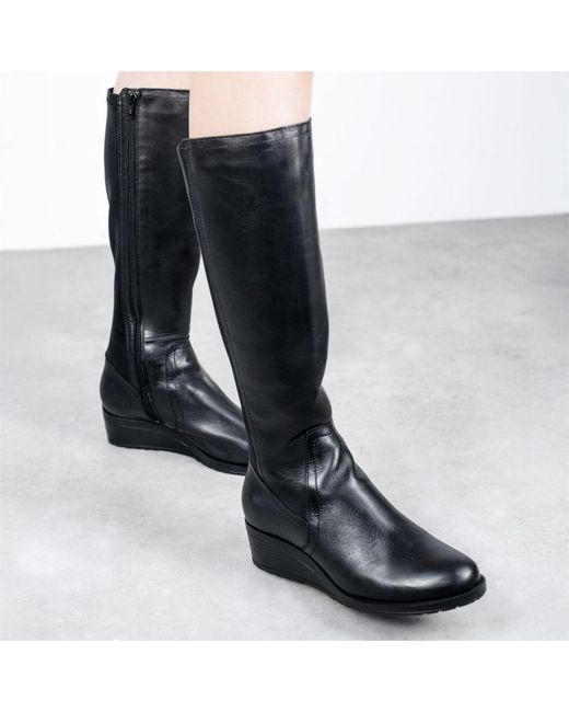 Moda In Pelle Blue Rayna Leather