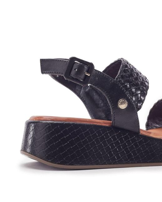 Moda In Pelle Blue Kaccia Leather