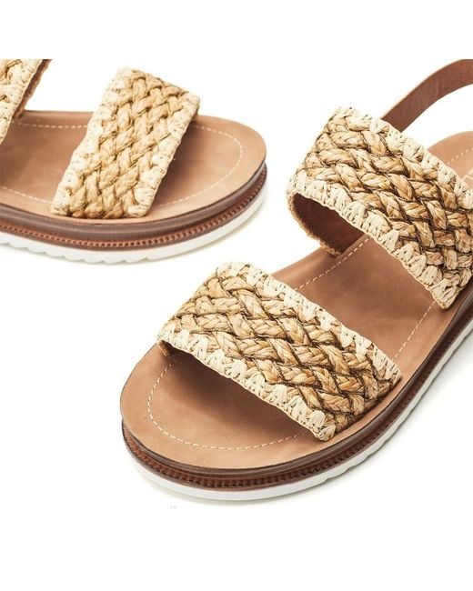 Moda In Pelle Natural Kyraa Textile