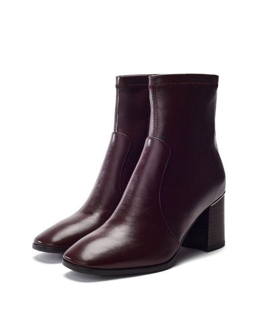 Moda In Pelle Purple Petras Burgundy Porvair