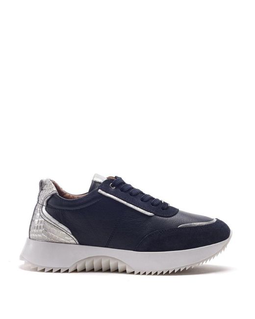 Moda In Pelle Blue Blaza Leather
