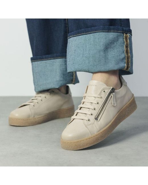 Shoon Natural Sh Elston Off Leather