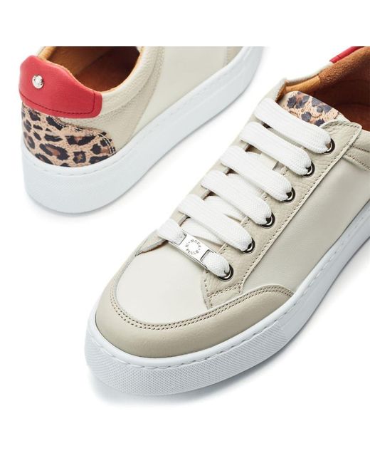 Moda In Pelle White Aronte Off Leather