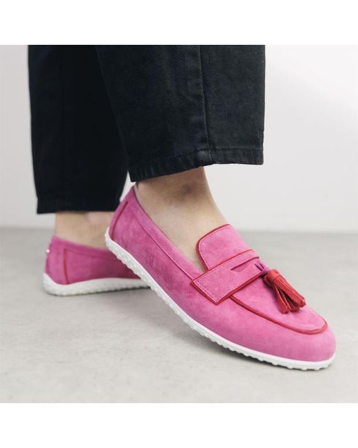 Moda In Pelle Pink Elinia Suede