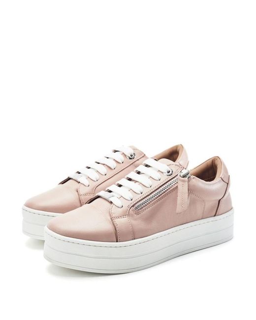 Moda In Pelle Pink Abbee Leather