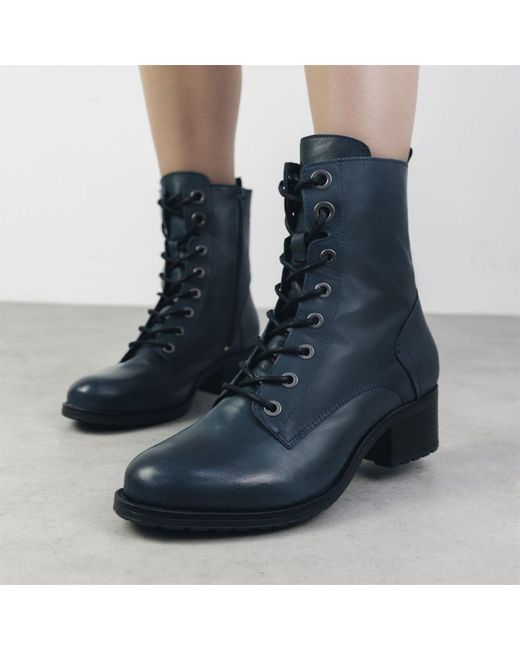 Moda In Pelle Blue Bezzie Leather