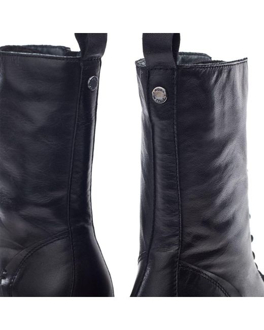 Moda In Pelle Blue Orrena Leather
