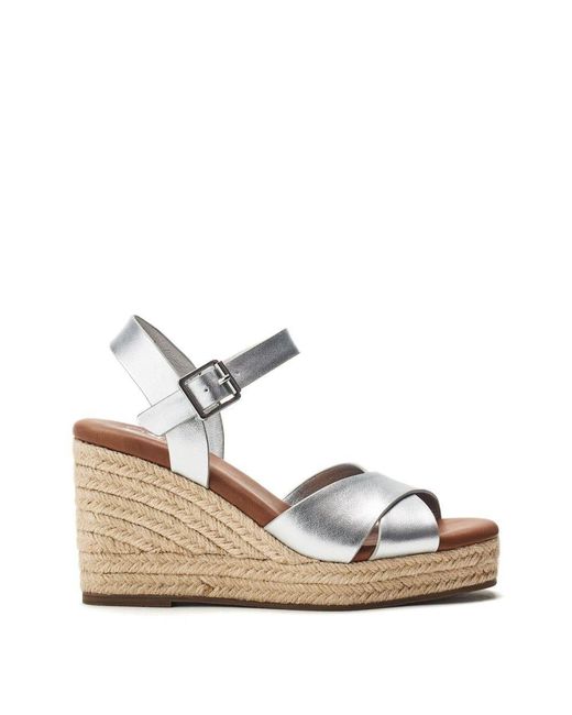 Moda In Pelle Metallic Jasminium Leather