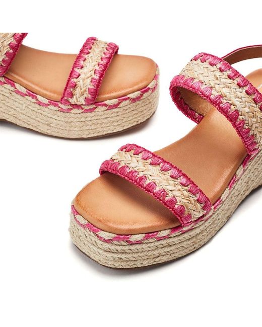Moda In Pelle Pink Kelila Textile