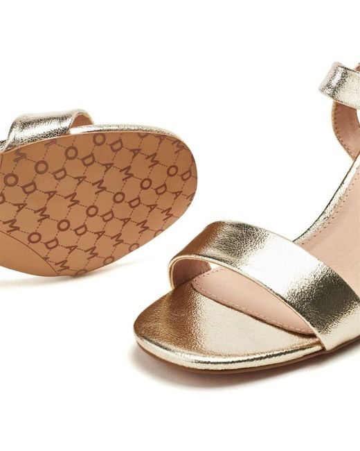 Moda In Pelle Metallic Sandypearl Porvair