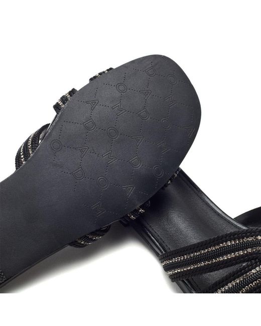 Moda In Pelle Black Nymph Textile