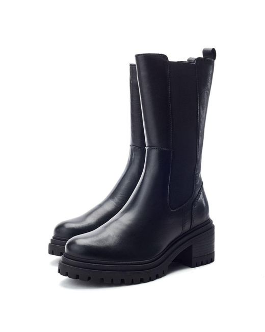Moda In Pelle Blue Geelia Leather