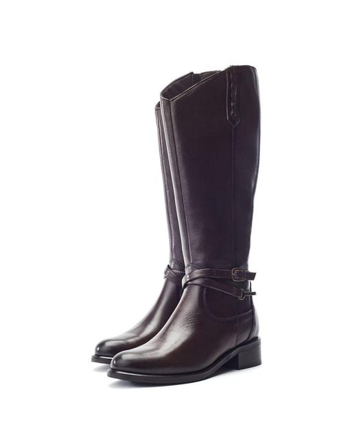Moda In Pelle Blue Syanna Dark Leather