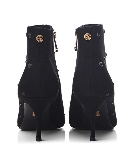 Moda In Pelle Black Wenoa Jet Alcantara