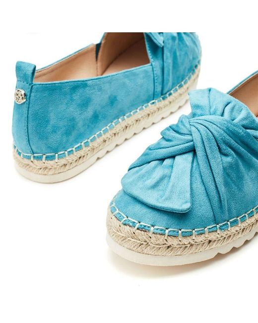 Moda In Pelle Blue Fionna Alcantara