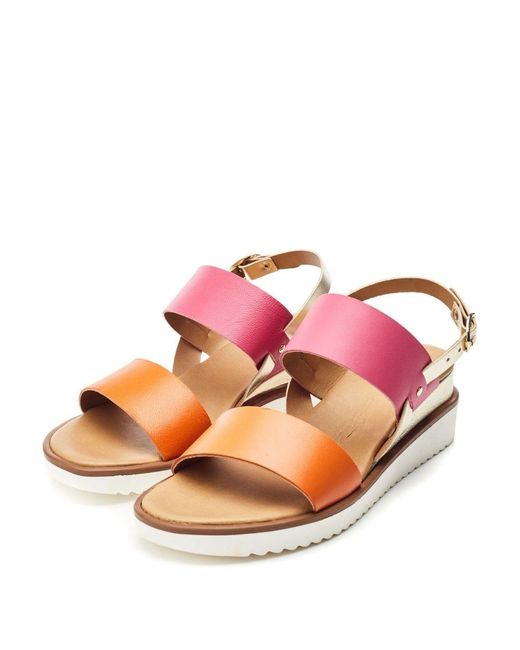 Moda In Pelle Pink Navasay- Leather