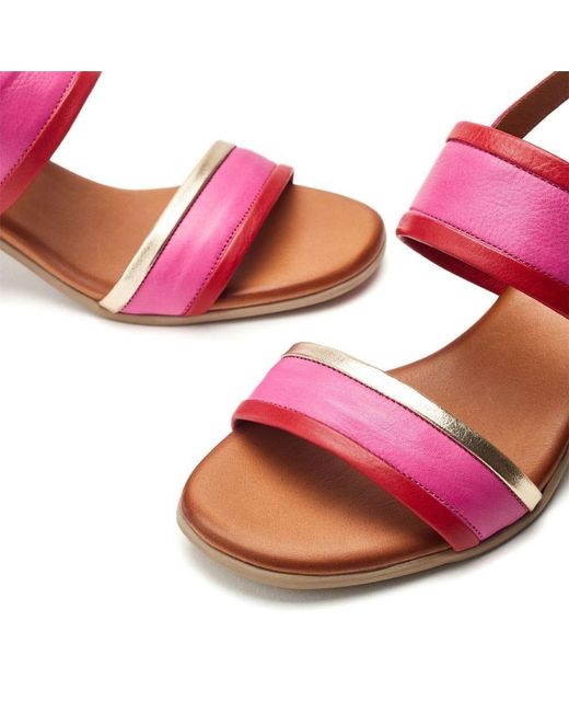 Moda In Pelle Pink Luzula Leather