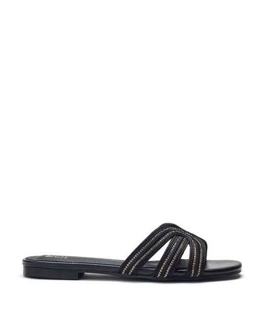Moda In Pelle Black Nymph Textile