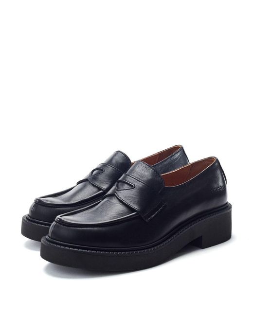 Shoon Blue Sh Ivy Leather