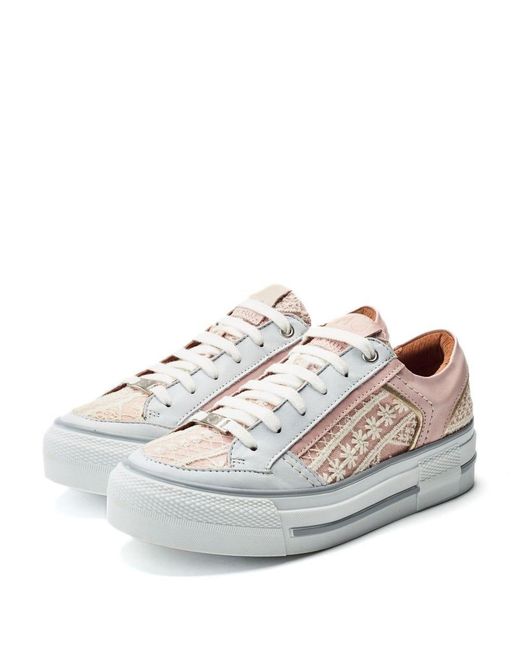 Moda In Pelle White Button Textile