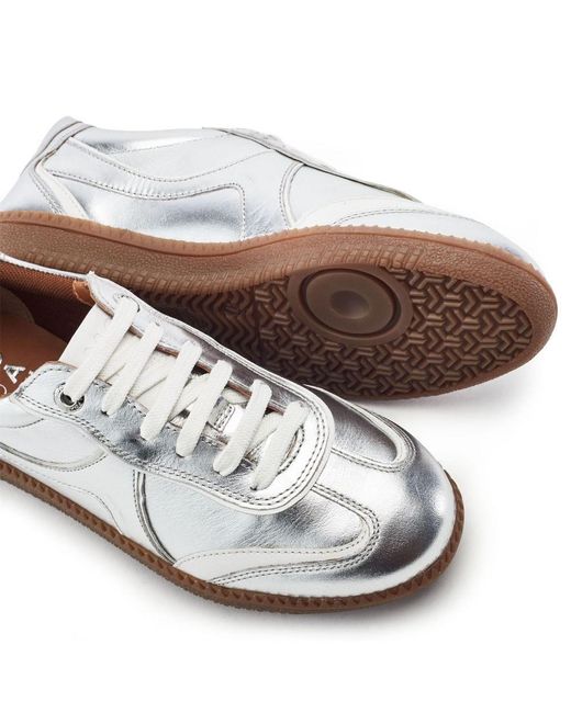 Moda In Pelle White Brioni Leather