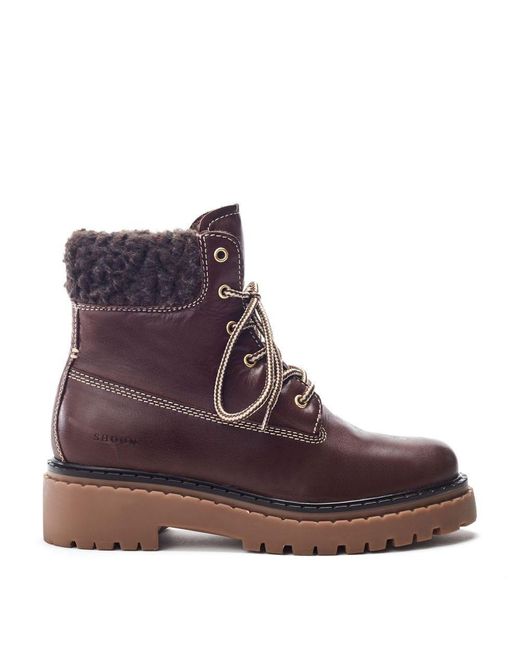 Shoon Brown Sh Ilder Dark Leather