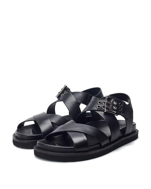 Shoon Blue Sh Liner Leather