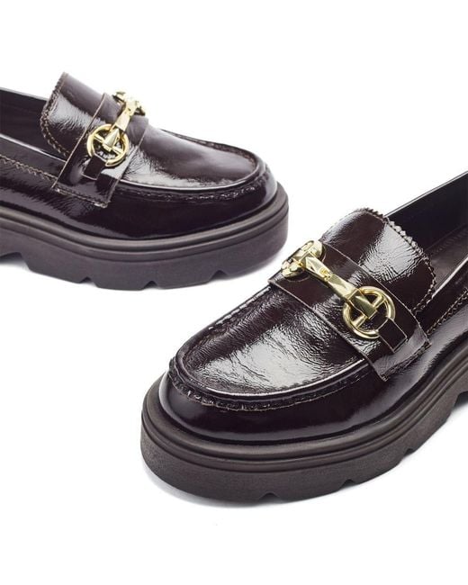 Moda In Pelle Blue Eisa Dark Leather