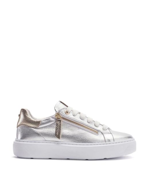 Moda In Pelle White Bluebelle Leather
