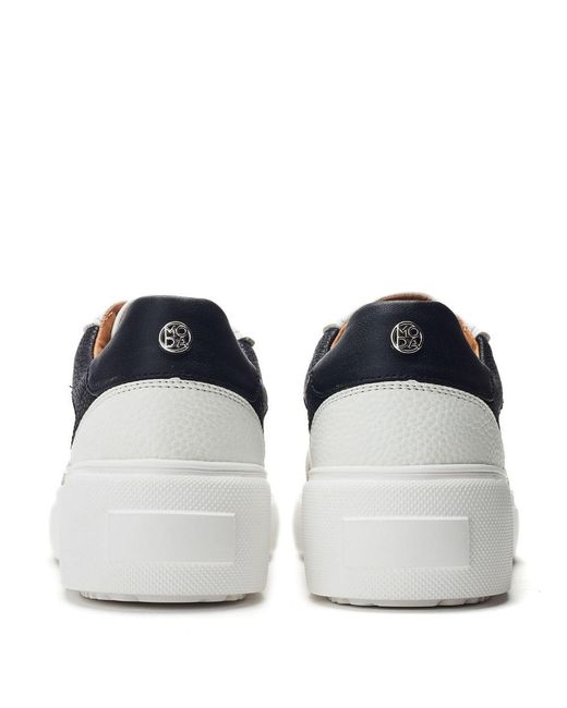 Moda In Pelle White Braelynn Porvair