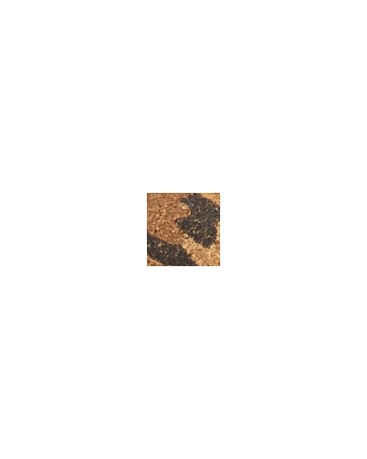 Moda In Pelle Brown Everlyna Leopard Suede