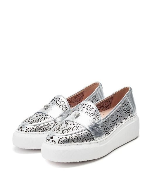Moda In Pelle White Eudia Leather