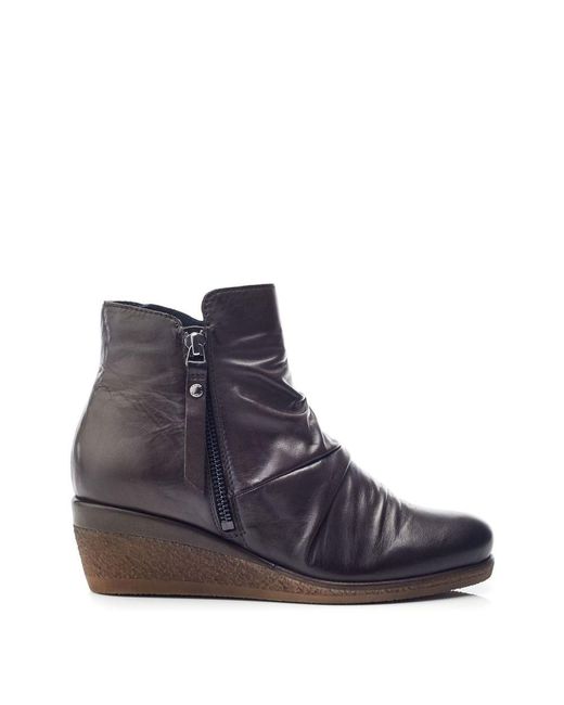 Moda In Pelle Blue Olgar Khaki Leather
