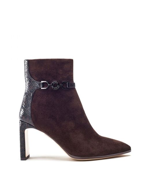 Moda In Pelle Blue Pallia Dark Suede