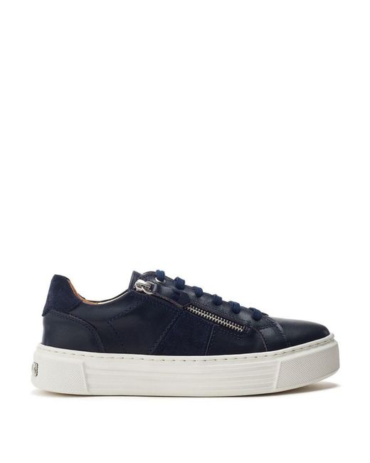 Shoon Blue Sh Ely Leather
