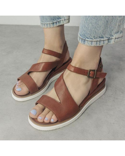 Moda In Pelle Brown Kapur Leather
