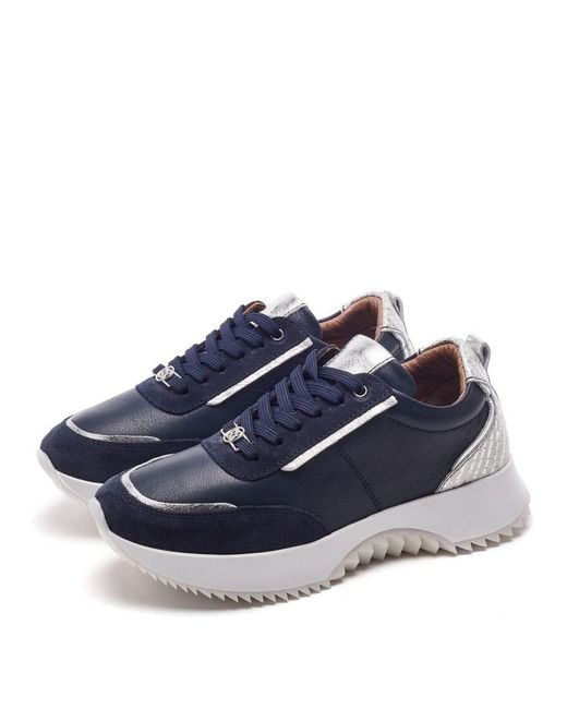 Moda In Pelle Blue Blaza Leather